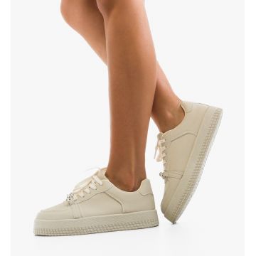 Sneakers dama Myrga Bej