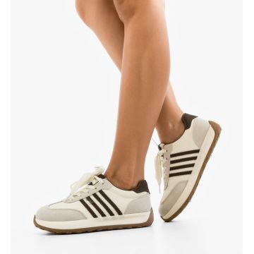 Sneakers dama Uffy Bej 2