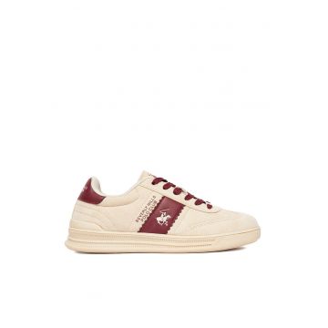 Tenisi dama -  textil - bej/rosu -