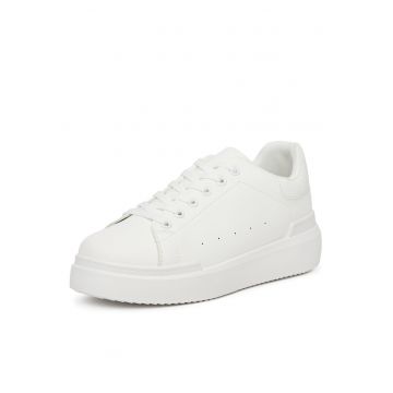 Tenisi dama  YB520-1 - piele ecologica - alb