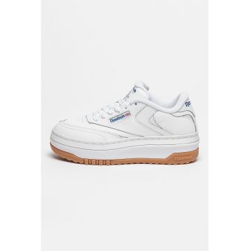 Pantofi flatform sport de piele Club C Extra