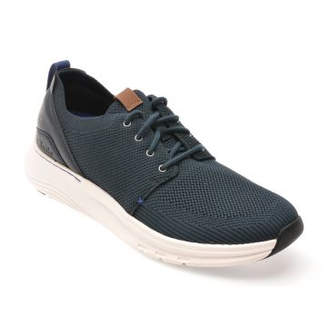 Pantofi sport CLARKS bleumarin, MOTION TREK MX, din material textil