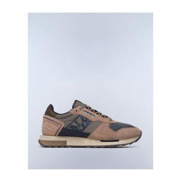 Pantofi sport cu insertii din piele intoarsa Virtus - Bej