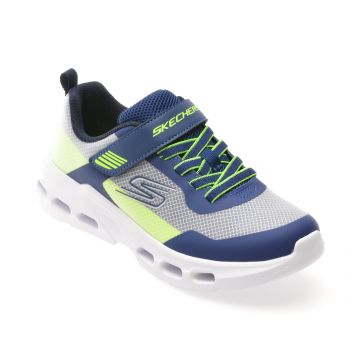 Pantofi sport SKECHERS bleumarin, GLIDE-STEP AERO, din material textil