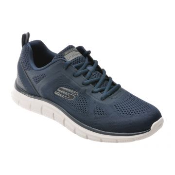 Pantofi sport SKECHERS bleumarin, TRACK, din material textil
