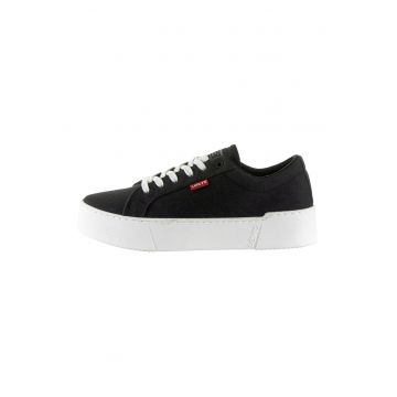 Tenisi flatform uni - Negru