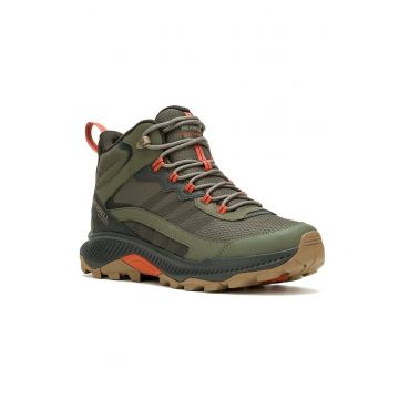 Ghete barbati  Moab Speed Strike WP - verde masliniu - sintetic - Verde masliniu