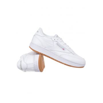 Pantofi Sport Dama  CLUB C DOUBLE - Alb - Piele Naturala