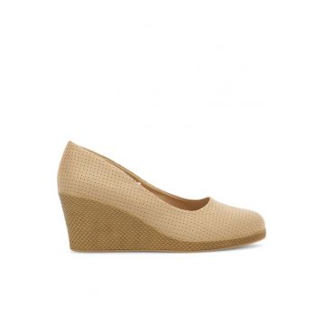 Pantofi sport dama -  Textil - Bej - Bej