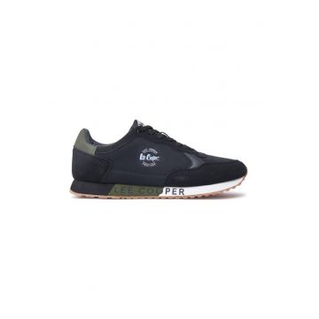 Sneakers LCJ-24-03-3010MB Negru -  Piele ecologica