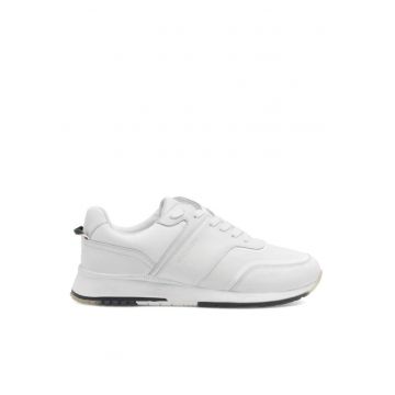 Tenisi barbati -  Piele ecologica - Alb - Alb
