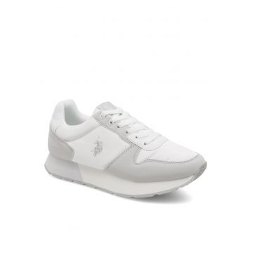 Tenisi dama -  textil - alb/gri