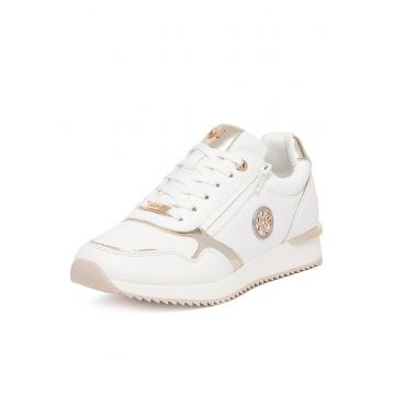 Adidasi sport femei  MI001013151W - piele ecologica - alb