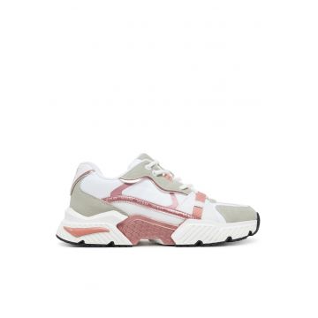 Pantofi  roz - piele ecologica