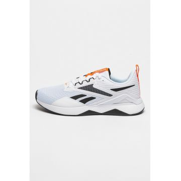 Pantofi sport de plasa - pentru antrenament NAnoflex Tr 2.0 - Alb