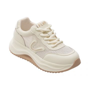 Pantofi sport FLAVIA PASSINI albi, 1188, din material textil