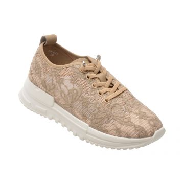 Pantofi sport FLAVIA PASSINI bej, WM02, din material textil