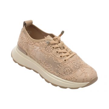 Pantofi sport FLAVIA PASSINI bej, WM03, din material textil