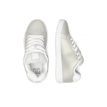 Tenisi dama -  piele naturala - argintiu