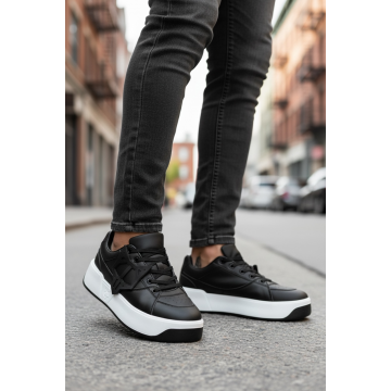 Adidasi barbati casual WOLF  negri 080