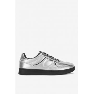 Pantofi dama  5905588820253 - Sintetic - Argintiu - Argintiu