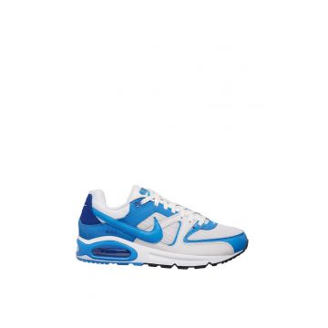 Pantofi sport din material textil si piele AIR MAX COMMAND - Alb murdar - Albastru - Alb murdar/Albastru