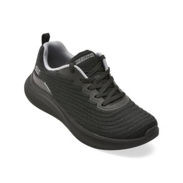 Pantofi sport SKECHERS negri, BOBS MODA FLEX, din material textil