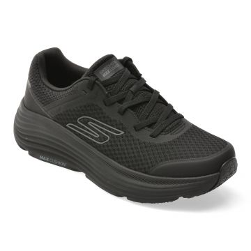 Pantofi sport SKECHERS negri, MAX CUSHIONING ENDEAVOUR, din material textil