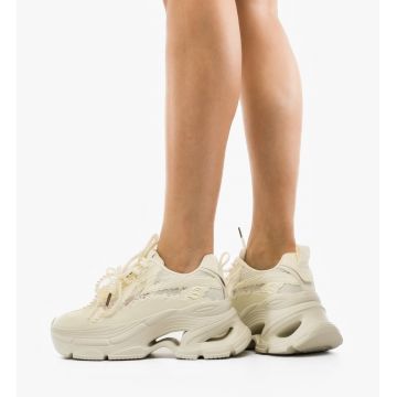 Sneakers dama Griffith Bej