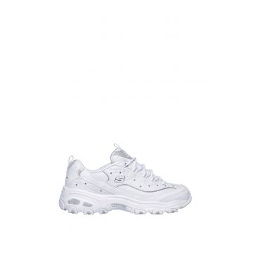 D'Lites - Pantofi sport cu insertii din piele Glamour Feels