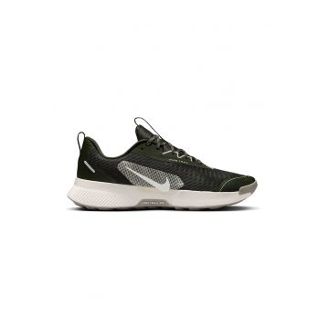 Pantofi cu monograma pentru alergare Juniper Trail 3 - Verde padure