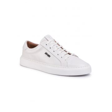 Pantofi sport barbati - 4140004928 -  Piele naturala - Alb