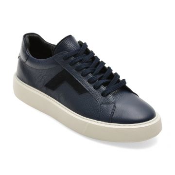 Pantofi sport BITE THE BULLET bleumarin, WB004, din piele naturala