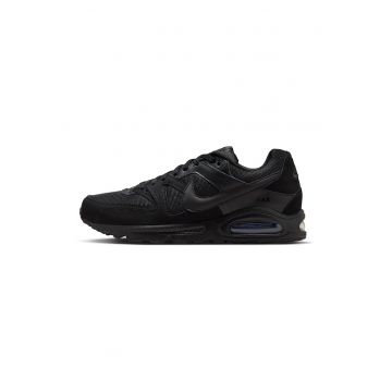 Pantofi sport de piele cu insertii de plasa Air Max Command - Negru