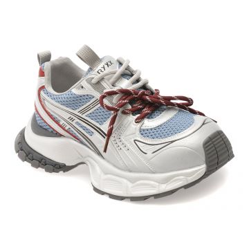 Pantofi sport GRYXX argintii, 1697, din material textil