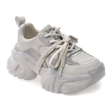 Pantofi sport GRYXX gri, 57015, din piele naturala