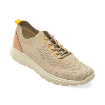 Pantofi sport IMAC bej, 752050, din material textil