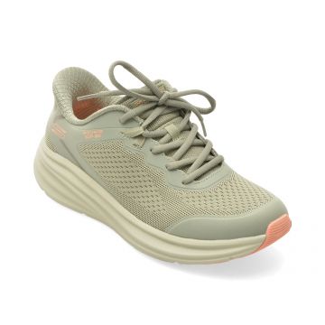 Pantofi sport SKECHERS kaki, 117756, din material textil