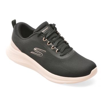 Pantofi sport SKECHERS negri, SKECH-LITE PRO 2.0, din material textil