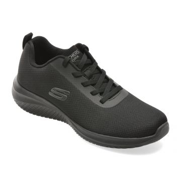 Pantofi sport SKECHERS negri, ULTRA FLEX 3.0, din material textil