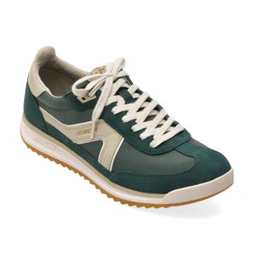 Pantofi sport SKECHERS verzi, SKX 92, din material textil