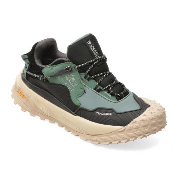 Pantofi sport TRACEABLE verzi, 6689, din material textil