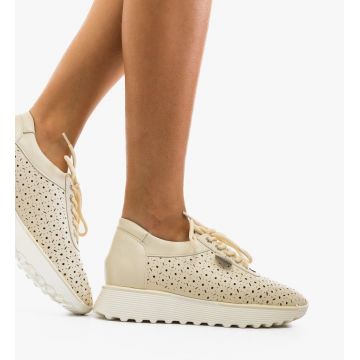 Sneakers dama Lammer Bej