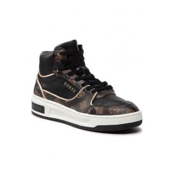 Pantofi dama - Piele ecologica - Negru - Negru