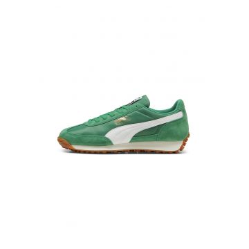 Pantofi sport cu garnituri de piele intoarsa Easy Rider Vintage - Albdwqfsq - Alb/Verde
