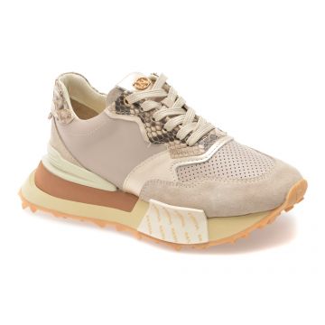 Pantofi sport ERISMA gri, 1356987, din piele naturala
