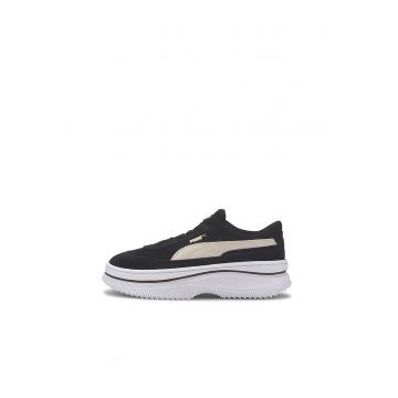 Pantofi sport flatform de piele intoarsa Deva