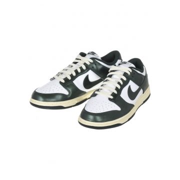 Tenisi barbati -  DUNK LOW - piele naturala - alb/verde -