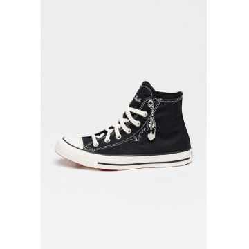 Tenisi mid-high Chuck Taylor All Star - Negru