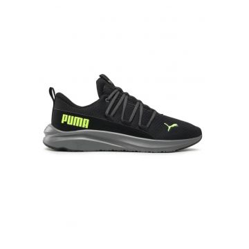 Pantofi cu logo contrastant pentru alergare Softride One4all - Negru